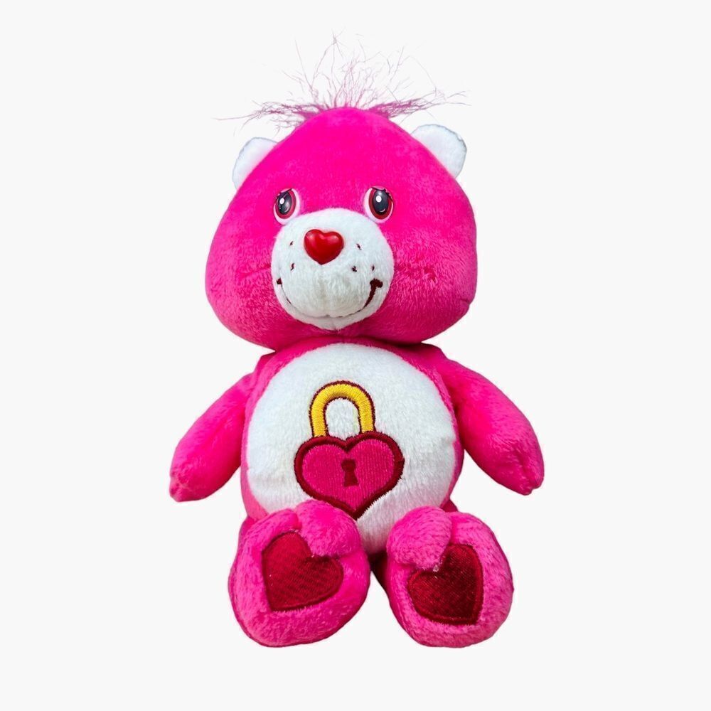 Vintage Care Bears Secret Bear Plush 2004 y2k